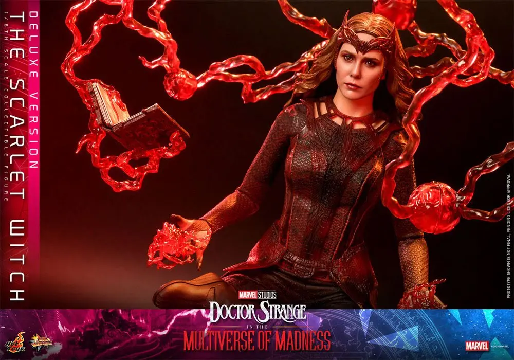 Doctor Strange in the Multiverse of Madness Movie Masterpiece Actionfigur 1/6 The Scarlet Witch (Deluxe Version) 28 cm Produktfoto