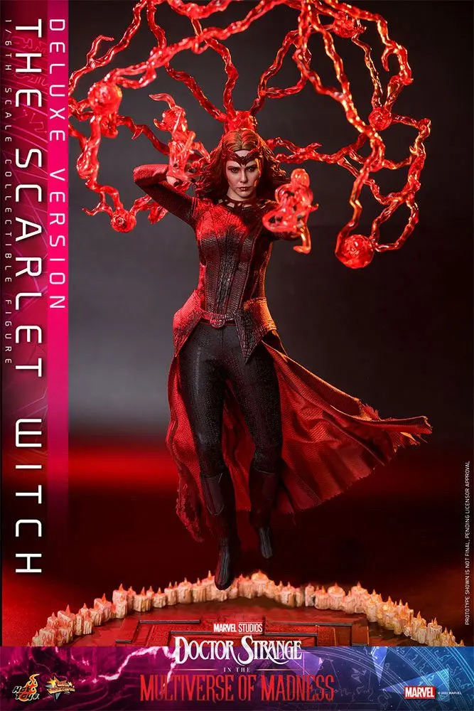 Doctor Strange in the Multiverse of Madness Movie Masterpiece Actionfigur 1/6 The Scarlet Witch (Deluxe Version) 28 cm Produktfoto