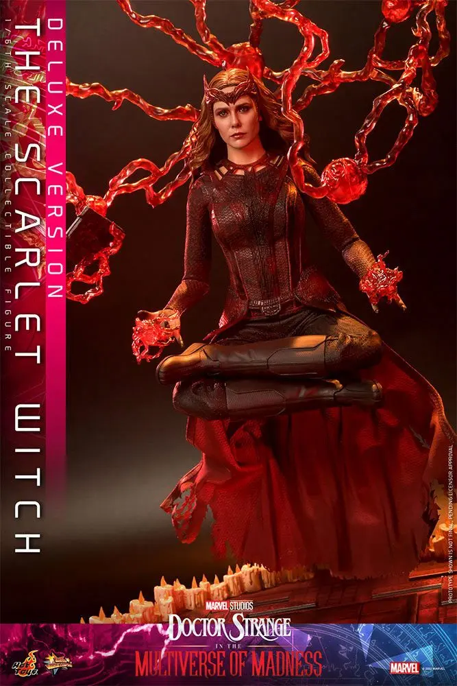 Doctor Strange in the Multiverse of Madness Movie Masterpiece Actionfigur 1/6 The Scarlet Witch (Deluxe Version) 28 cm Produktfoto