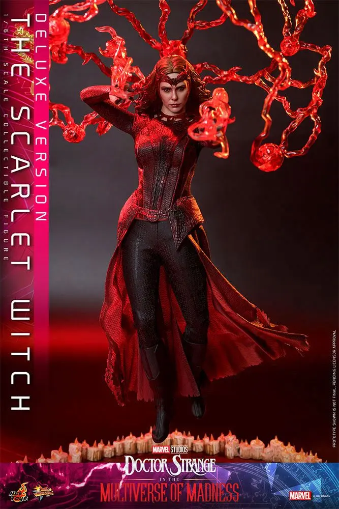 Doctor Strange in the Multiverse of Madness Movie Masterpiece Actionfigur 1/6 The Scarlet Witch (Deluxe Version) 28 cm Produktfoto