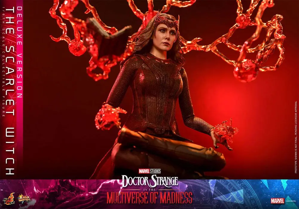 Doctor Strange in the Multiverse of Madness Movie Masterpiece Actionfigur 1/6 The Scarlet Witch (Deluxe Version) 28 cm Produktfoto