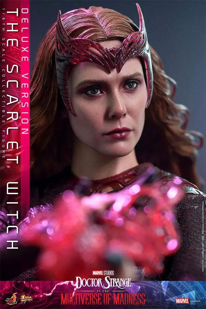 Doctor Strange in the Multiverse of Madness Movie Masterpiece Actionfigur 1/6 The Scarlet Witch (Deluxe Version) 28 cm Produktfoto