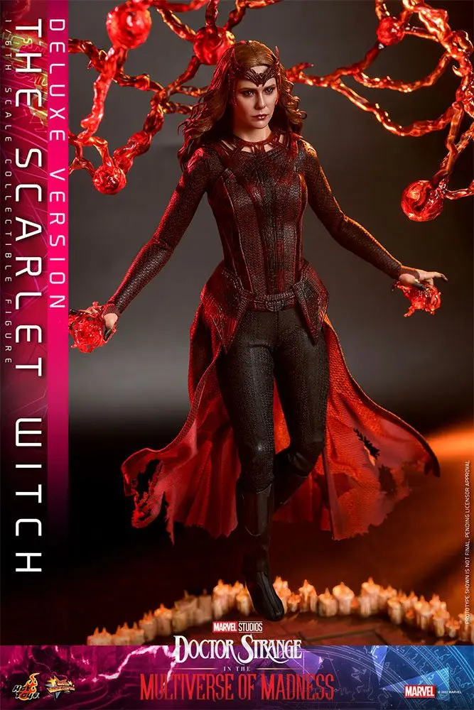Doctor Strange in the Multiverse of Madness Movie Masterpiece Actionfigur 1/6 The Scarlet Witch (Deluxe Version) 28 cm Produktfoto