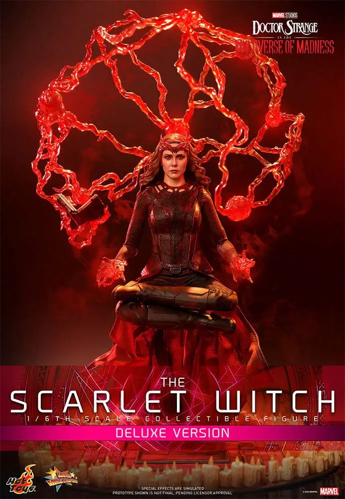 Doctor Strange in the Multiverse of Madness Movie Masterpiece Actionfigur 1/6 The Scarlet Witch (Deluxe Version) 28 cm Produktfoto