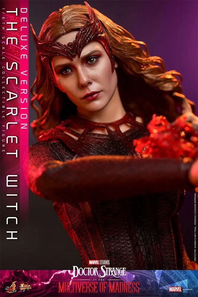 Doctor Strange in the Multiverse of Madness Movie Masterpiece Actionfigur 1/6 The Scarlet Witch (Deluxe Version) 28 cm Produktfoto