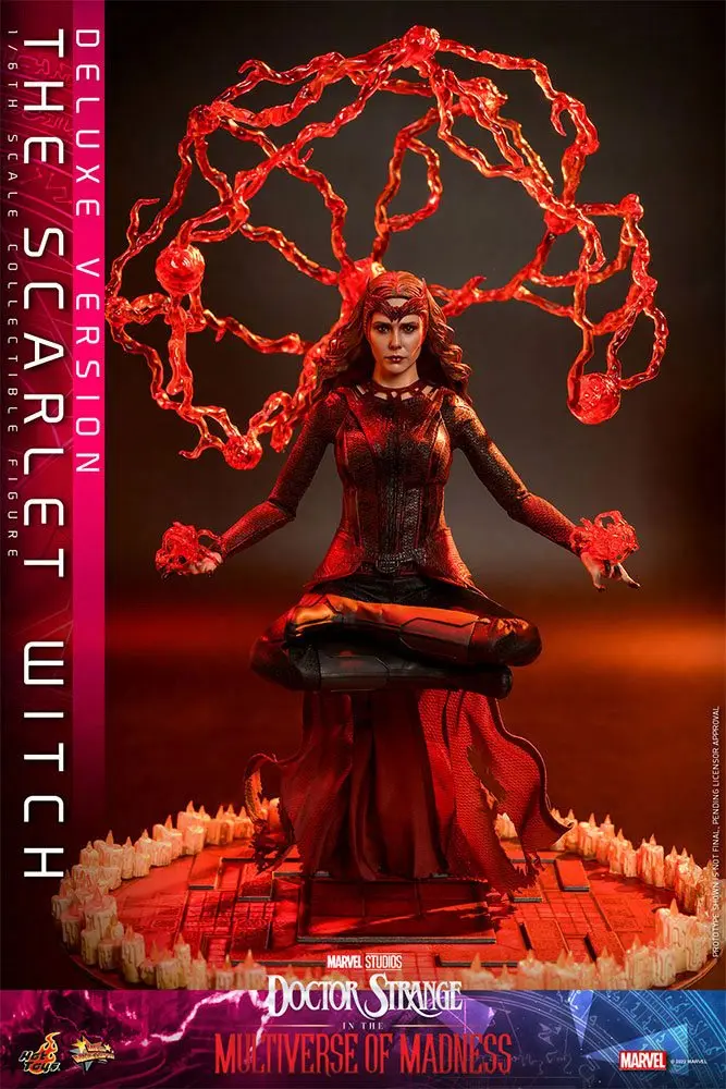 Doctor Strange in the Multiverse of Madness Movie Masterpiece Actionfigur 1/6 The Scarlet Witch (Deluxe Version) 28 cm Produktfoto
