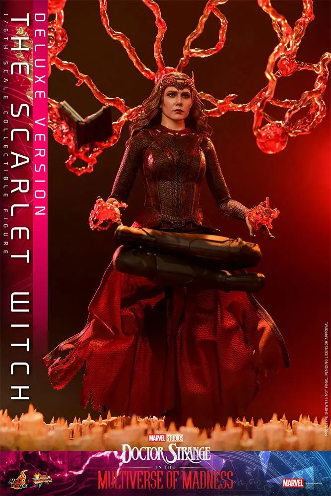 Doctor Strange in the Multiverse of Madness Movie Masterpiece Actionfigur 1/6 The Scarlet Witch (Deluxe Version) 28 cm Produktfoto