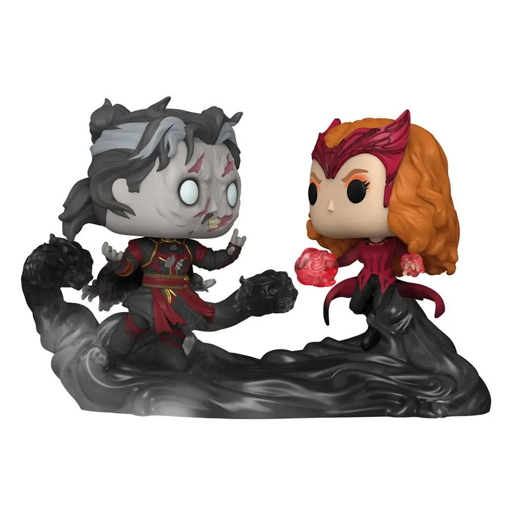 Doctor Strange in the Multiverse of Madness POP Moment! Vinyl Figuren 2er-Pack Dead Strange & The Scarlet Witch 9 cm Produktfoto