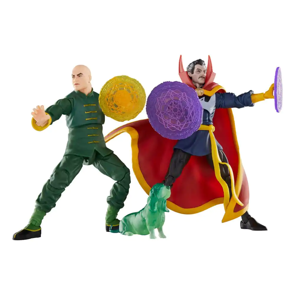 Doctor Strange Marvel Legends Actionfigur 3er-Pack Doctor Strange, Wong & Bats 15 cm Produktfoto