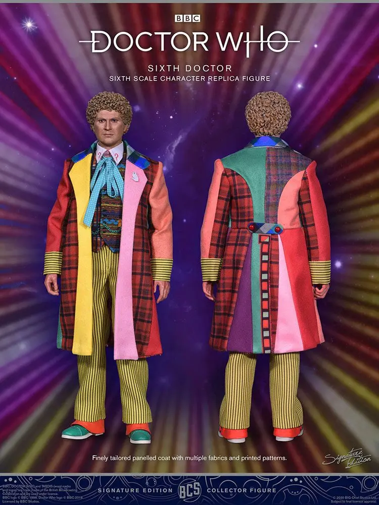 Doctor Who Collector Figure Series Actionfigur 1/6 6th Doctor (Colin Baker) Limited Edition 30 cm Produktfoto