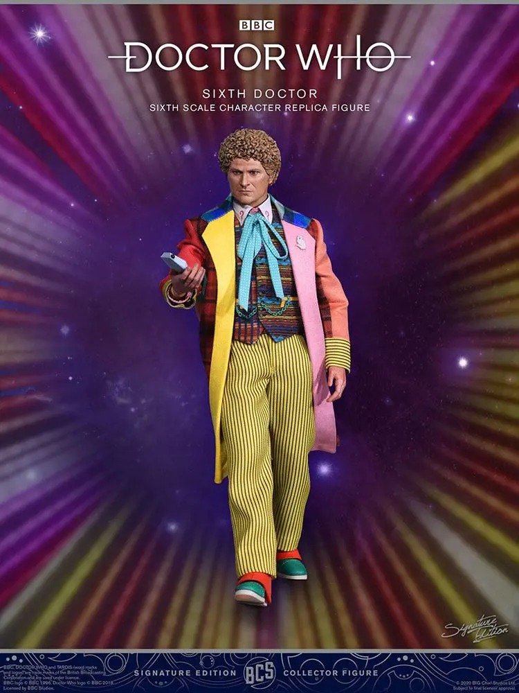 Doctor Who Collector Figure Series Actionfigur 1/6 6th Doctor (Colin Baker) Limited Edition 30 cm Produktfoto