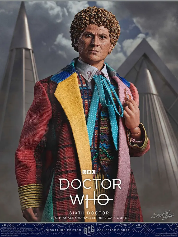 Doctor Who Collector Figure Series Actionfigur 1/6 6th Doctor (Colin Baker) Limited Edition 30 cm Produktfoto