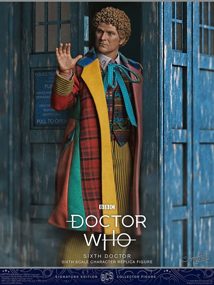 Doctor Who Collector Figure Series Actionfigur 1/6 6th Doctor (Colin Baker) Limited Edition 30 cm Produktfoto