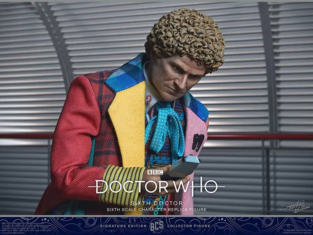 Doctor Who Collector Figure Series Actionfigur 1/6 6th Doctor (Colin Baker) Limited Edition 30 cm Produktfoto