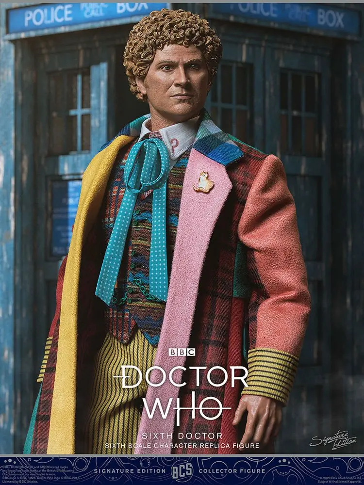 Doctor Who Collector Figure Series Actionfigur 1/6 6th Doctor (Colin Baker) Limited Edition 30 cm Produktfoto