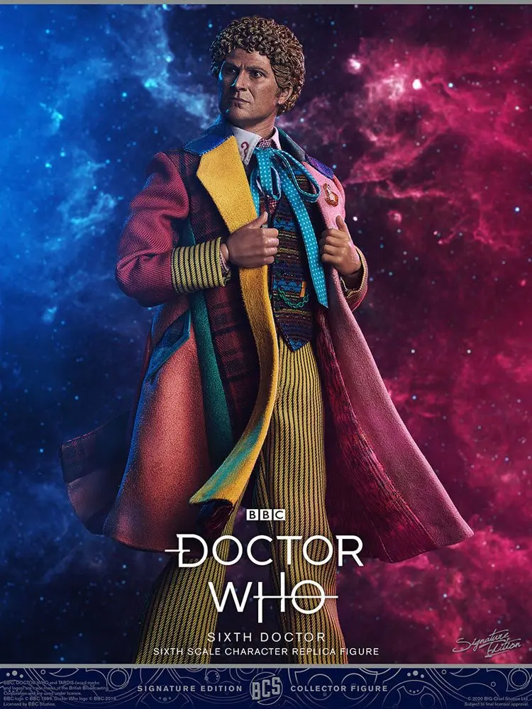 Doctor Who Collector Figure Series Actionfigur 1/6 6th Doctor (Colin Baker) Limited Edition 30 cm Produktfoto