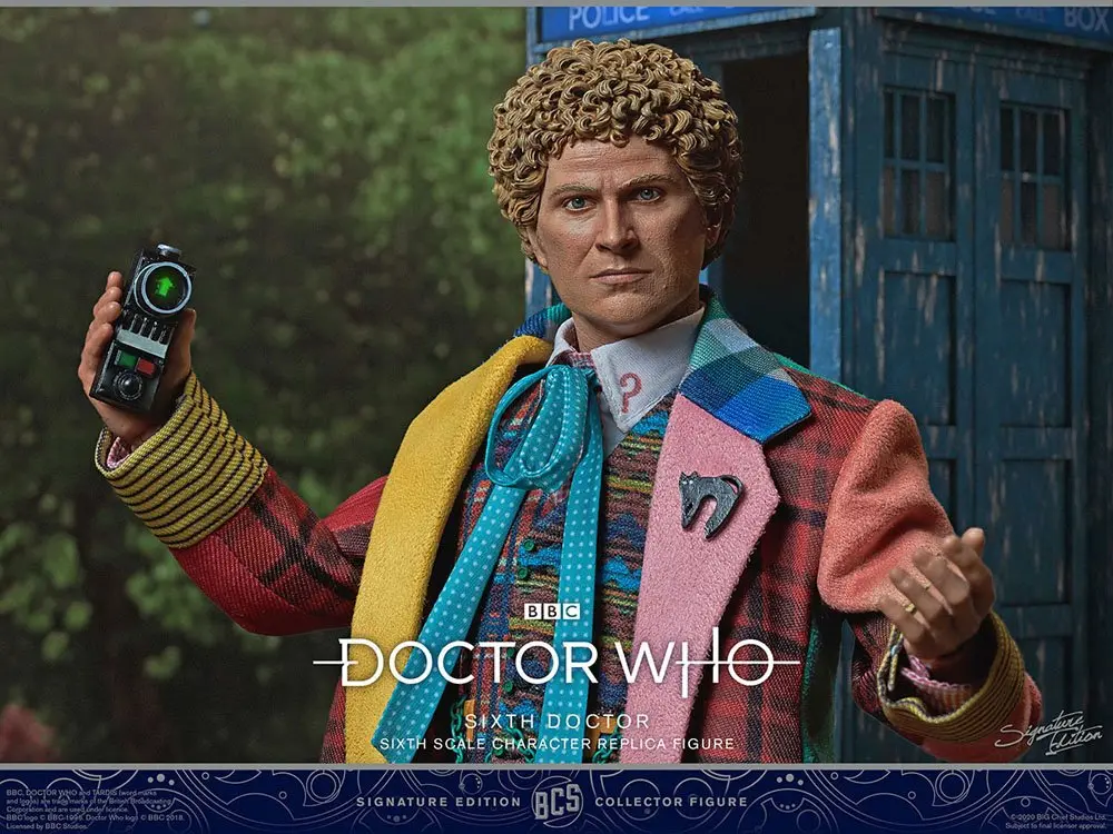 Doctor Who Collector Figure Series Actionfigur 1/6 6th Doctor (Colin Baker) Limited Edition 30 cm Produktfoto