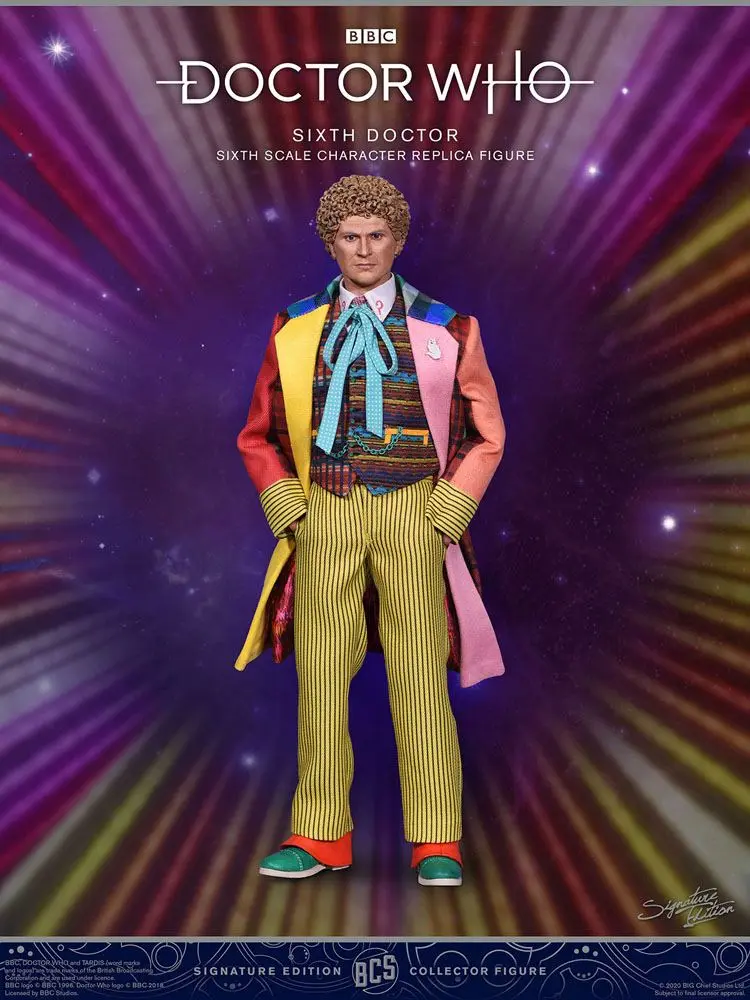 Doctor Who Collector Figure Series Actionfigur 1/6 6th Doctor (Colin Baker) Limited Edition 30 cm Produktfoto
