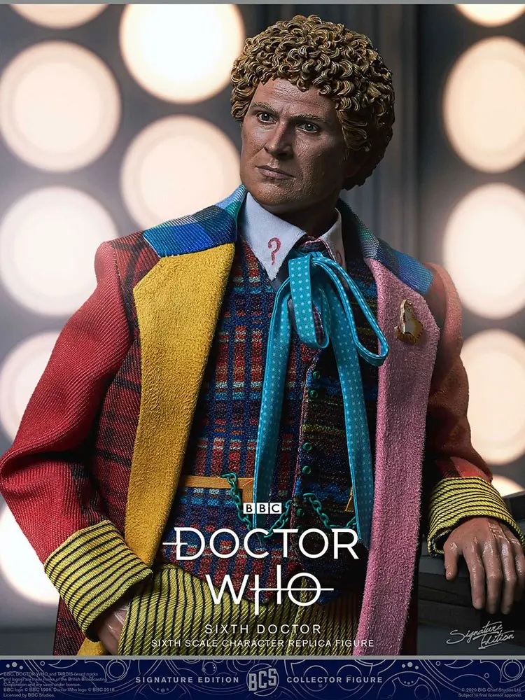 Doctor Who Collector Figure Series Actionfigur 1/6 6th Doctor (Colin Baker) Limited Edition 30 cm Produktfoto