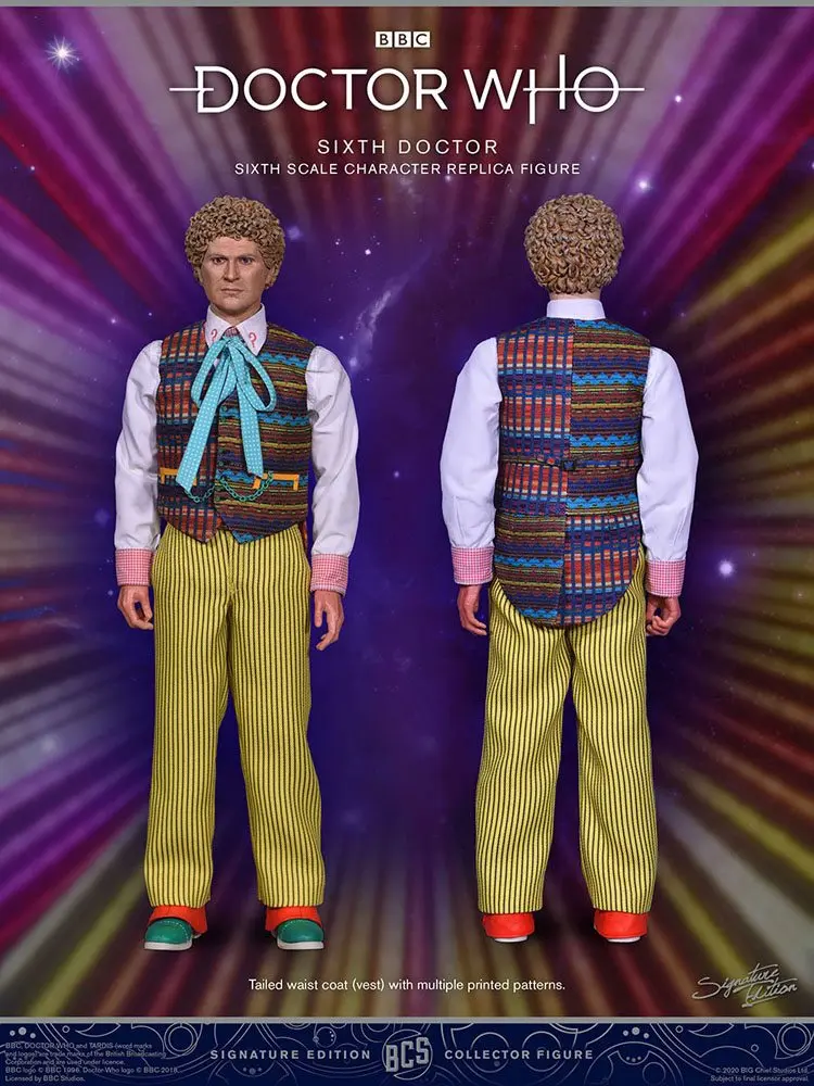 Doctor Who Collector Figure Series Actionfigur 1/6 6th Doctor (Colin Baker) Limited Edition 30 cm Produktfoto