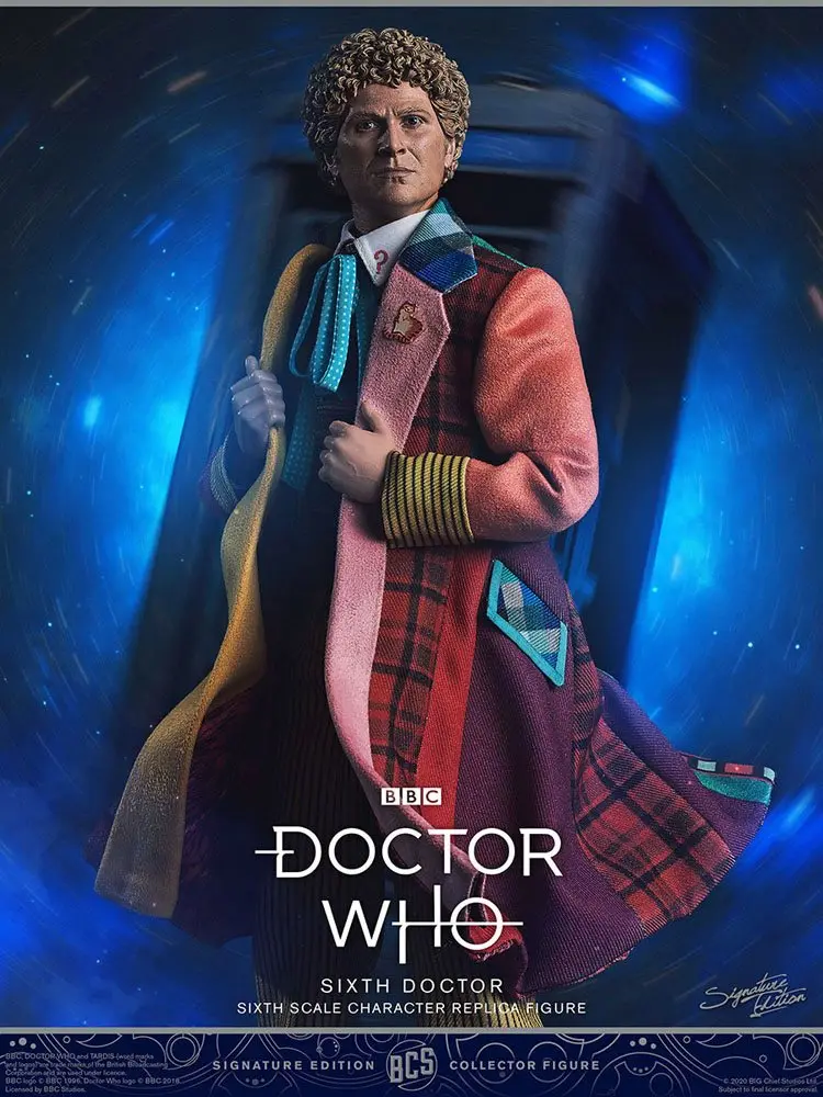 Doctor Who Collector Figure Series Actionfigur 1/6 6th Doctor (Colin Baker) Limited Edition 30 cm Produktfoto