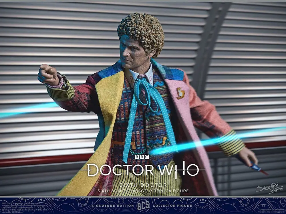 Doctor Who Collector Figure Series Actionfigur 1/6 6th Doctor (Colin Baker) Limited Edition 30 cm Produktfoto