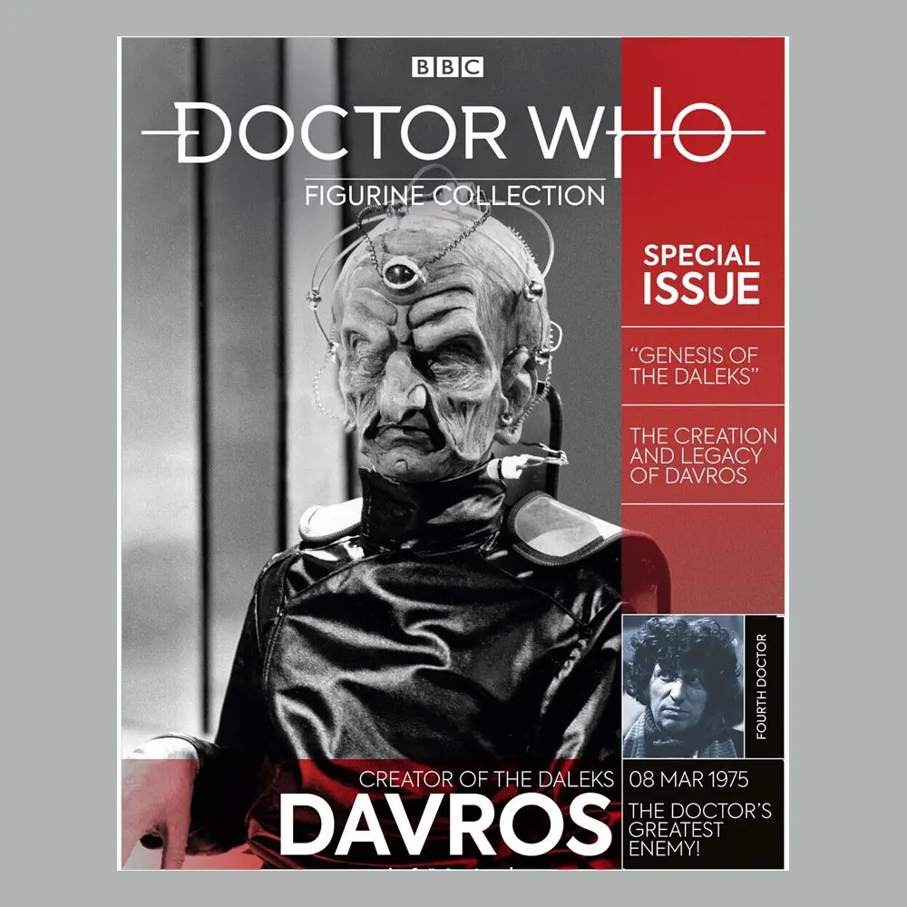 Doctor Who: The Mega Figurine Collection Statue Davros 21 cm Produktfoto