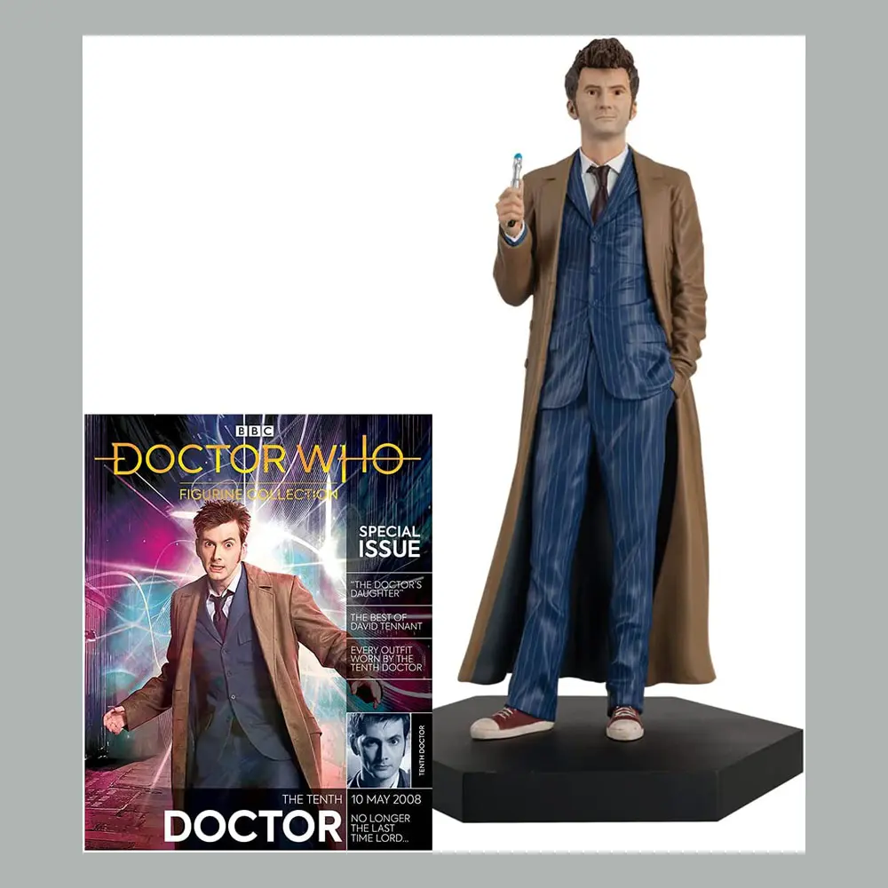 Doctor Who: The Mega Figurine Collection Statue The Tenth Doctor (David Tennant) 32 cm Produktfoto