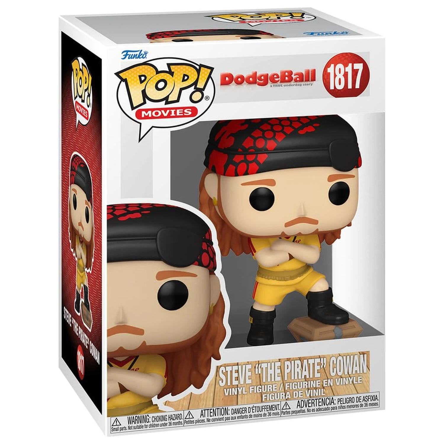Dodgeball Funko POP! Disney Vinylfigur Steve 9 cm Produktfoto