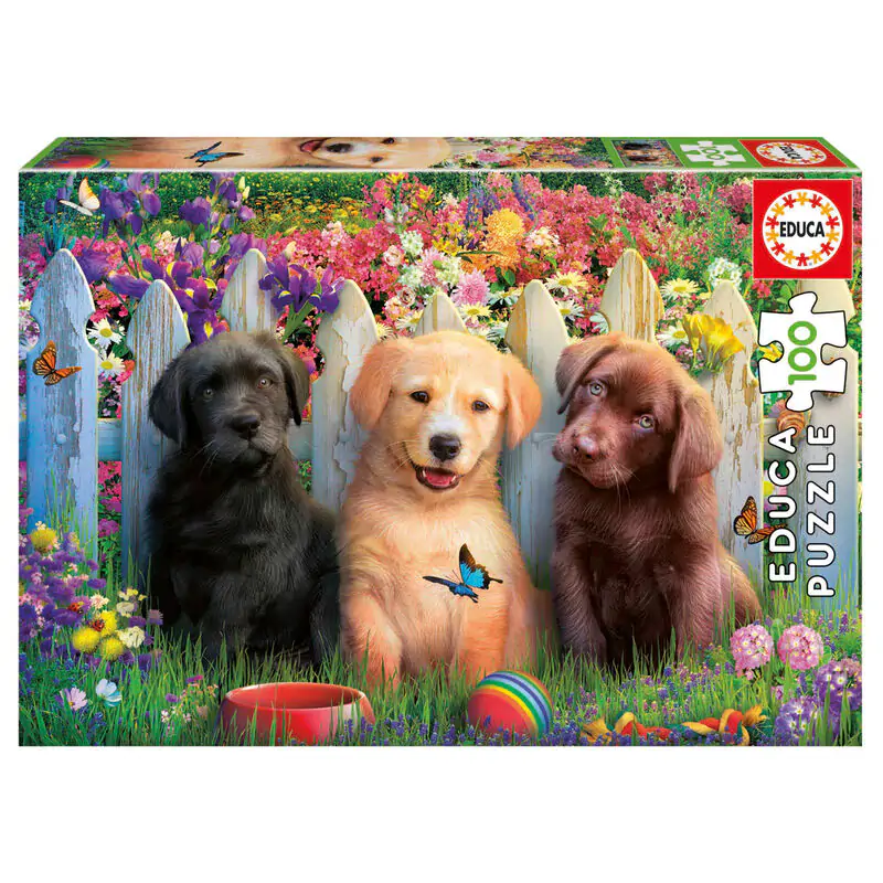 Doggies Puzzle 100St Produktfoto