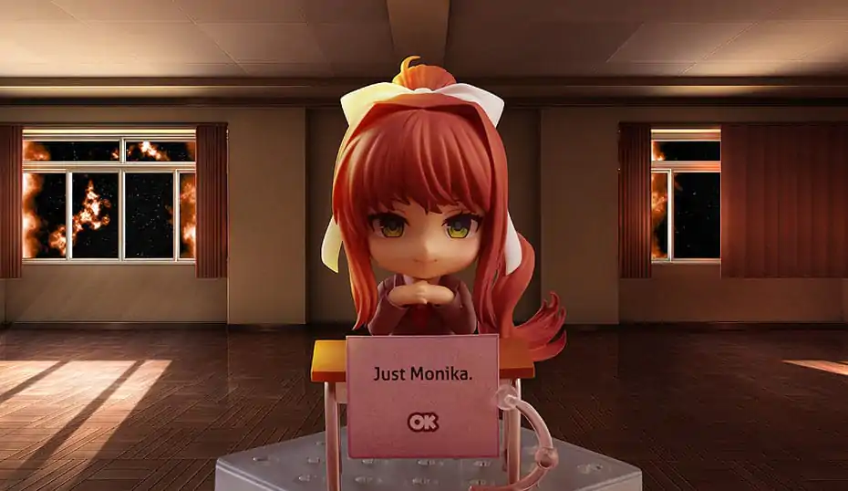 Doki Doki Literature Club! Nendoroid Action-Figur Monika (Neuauflage) 10 cm Produktfoto