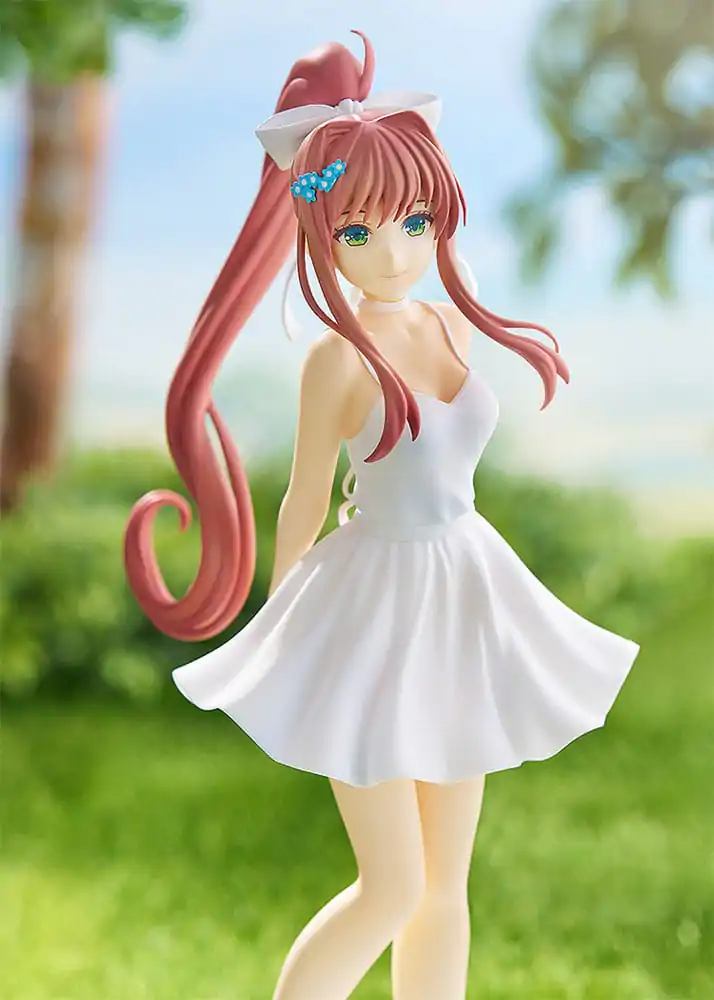 Doki Doki Literature Club! Pop Up Parade PVC Statue Monika: White Dress Ver. 18 cm Produktfoto