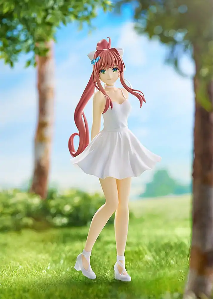 Doki Doki Literature Club! Pop Up Parade PVC Statue Monika: White Dress Ver. 18 cm Produktfoto