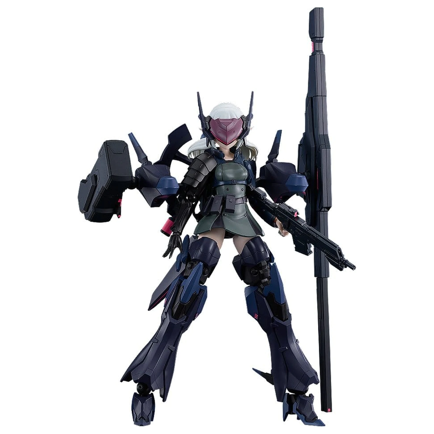 Dolls Nest Plamatea Plastic Modellbausatz Armored Soldier of Unknown Affiliation 17 cm Produktfoto