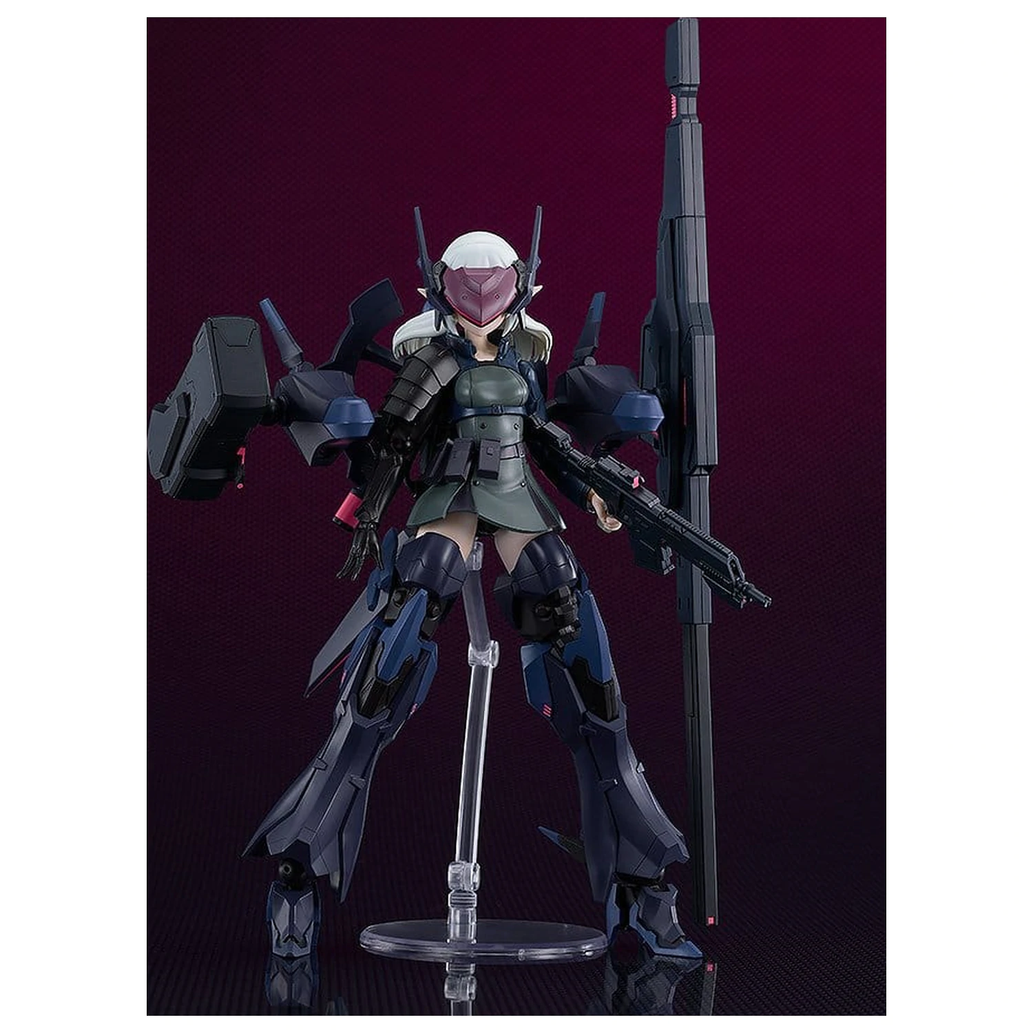 Dolls Nest Plamatea Plastic Modellbausatz Armored Soldier of Unknown Affiliation 17 cm Produktfoto