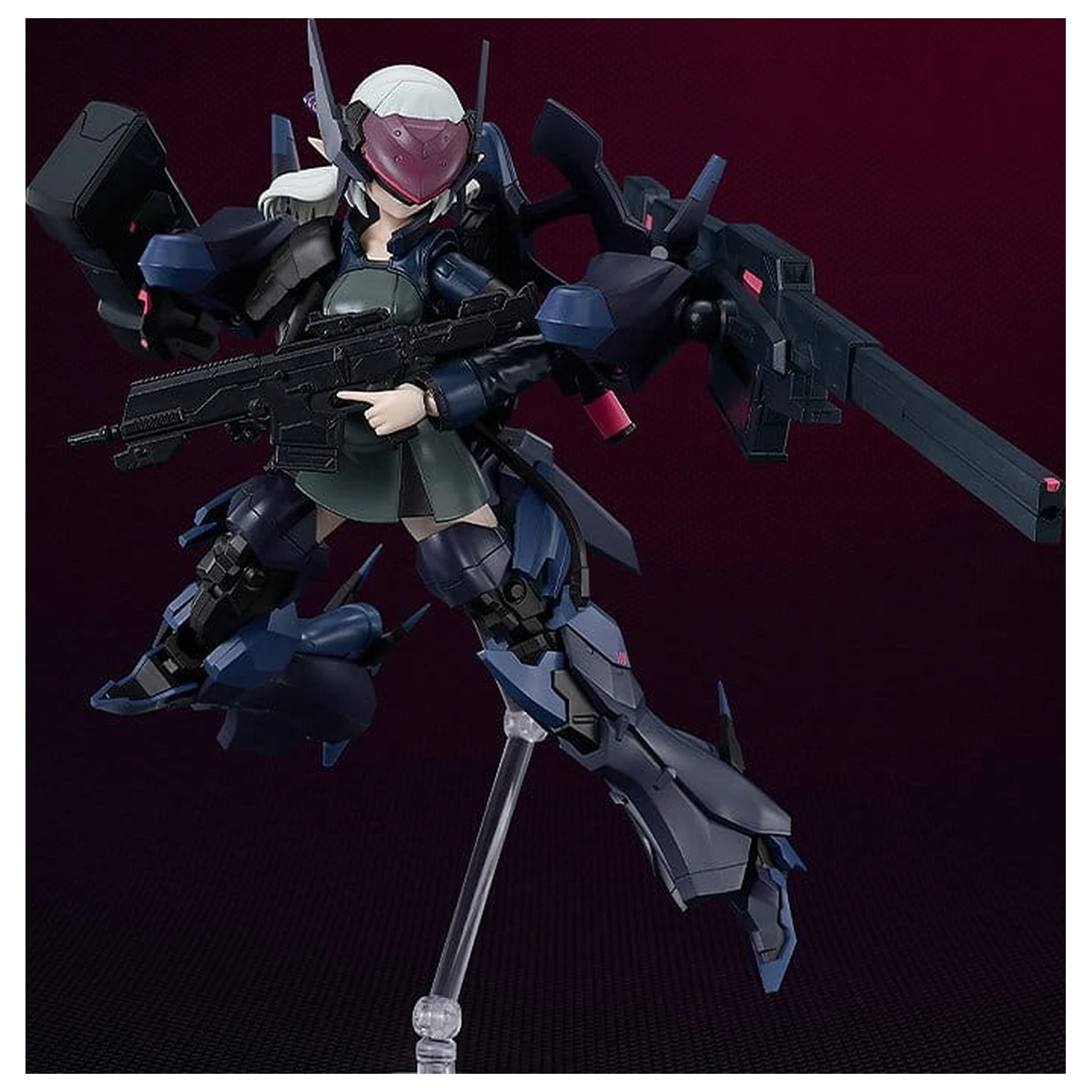 Dolls Nest Plamatea Plastic Modellbausatz Armored Soldier of Unknown Affiliation 17 cm Produktfoto