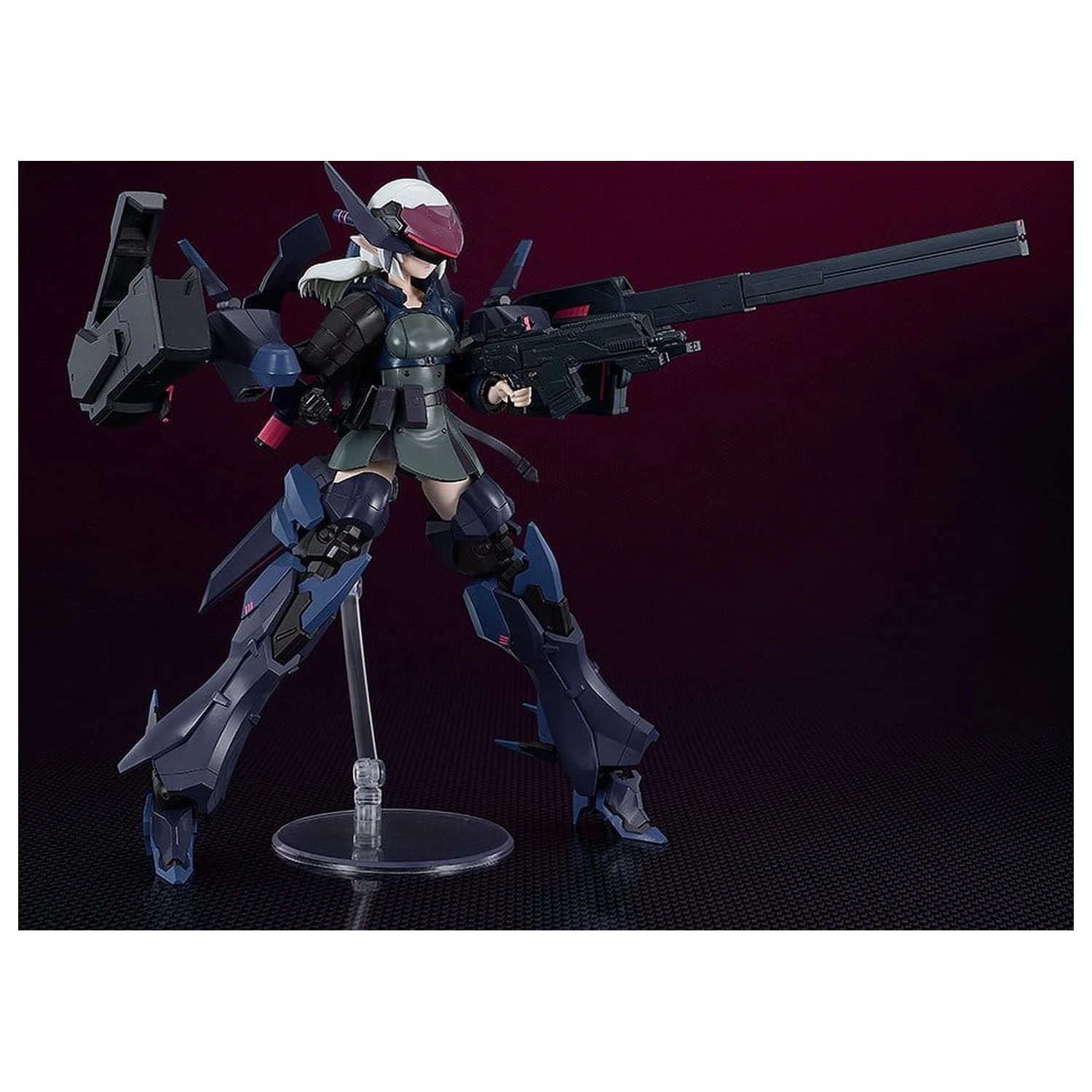 Dolls Nest Plamatea Plastic Modellbausatz Armored Soldier of Unknown Affiliation 17 cm Produktfoto
