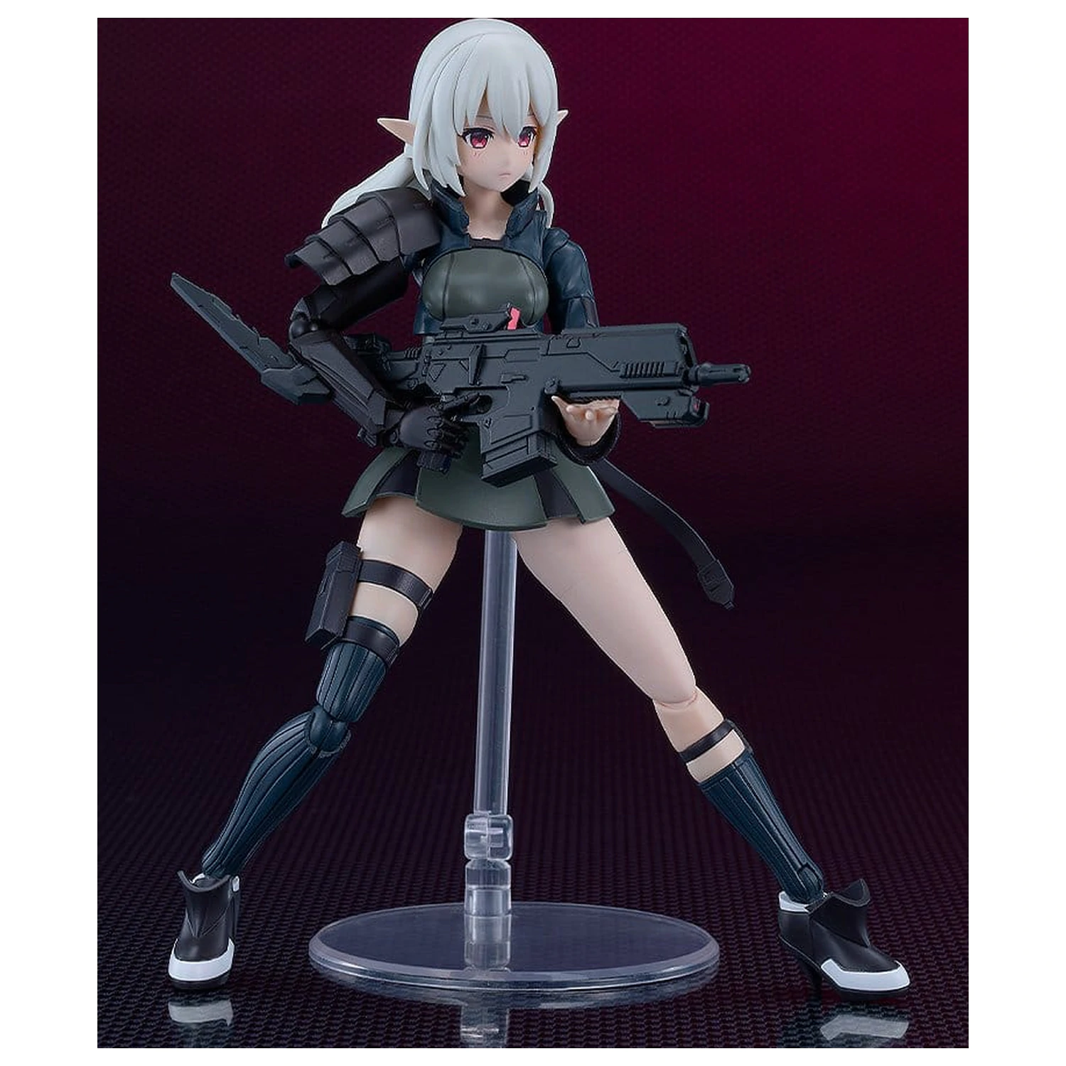 Dolls Nest Plamatea Plastic Modellbausatz Armored Soldier of Unknown Affiliation 17 cm Produktfoto