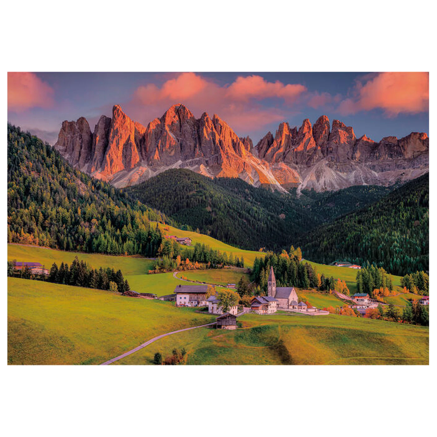 Dolomites Puzzle 1000 Teile Produktfoto