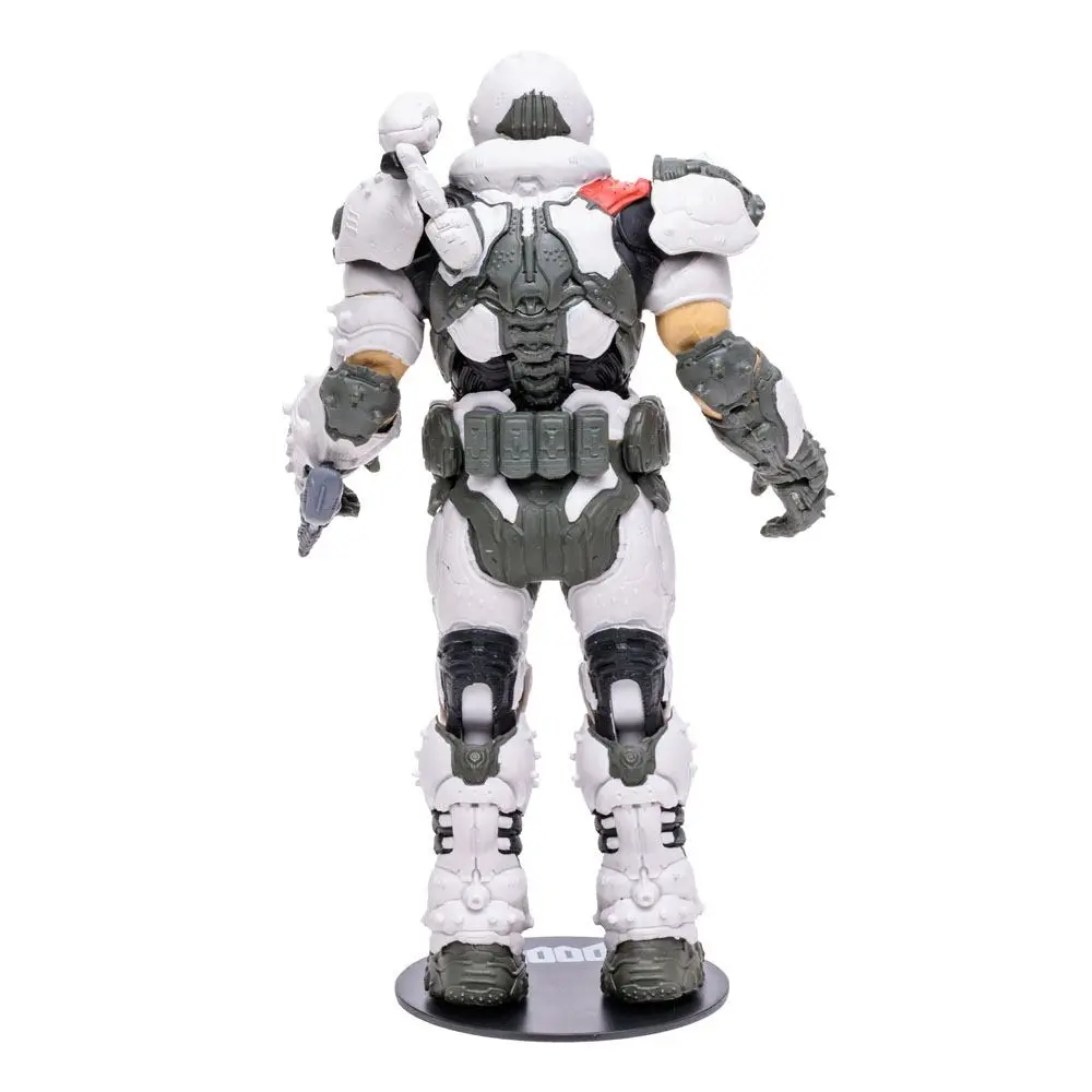 Doom Eternal Action Figur Doom Slayer (White Armor) 18 cm Produktfoto