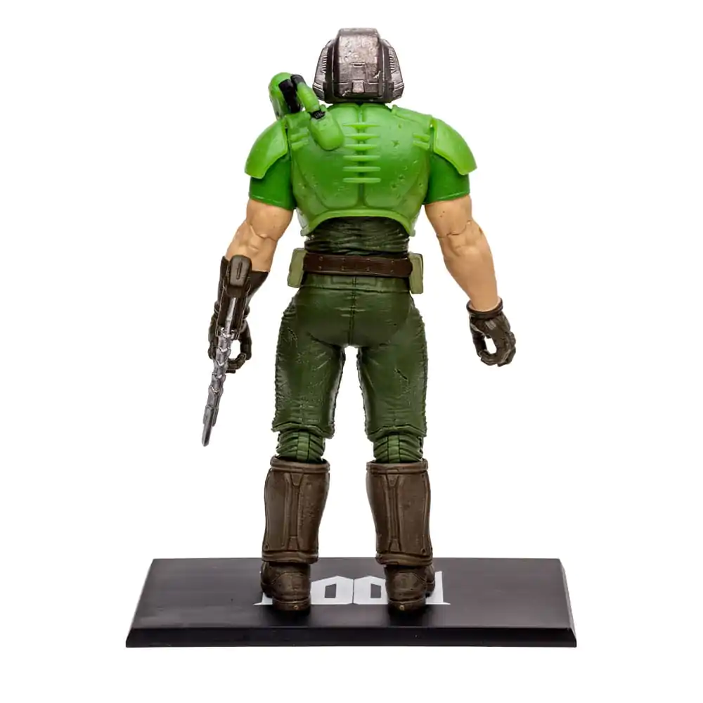 Doom Eternal Actionfigur Doom Slayer Classic (Glow In The Dark Edition) Gold Label 18 cm Produktfoto