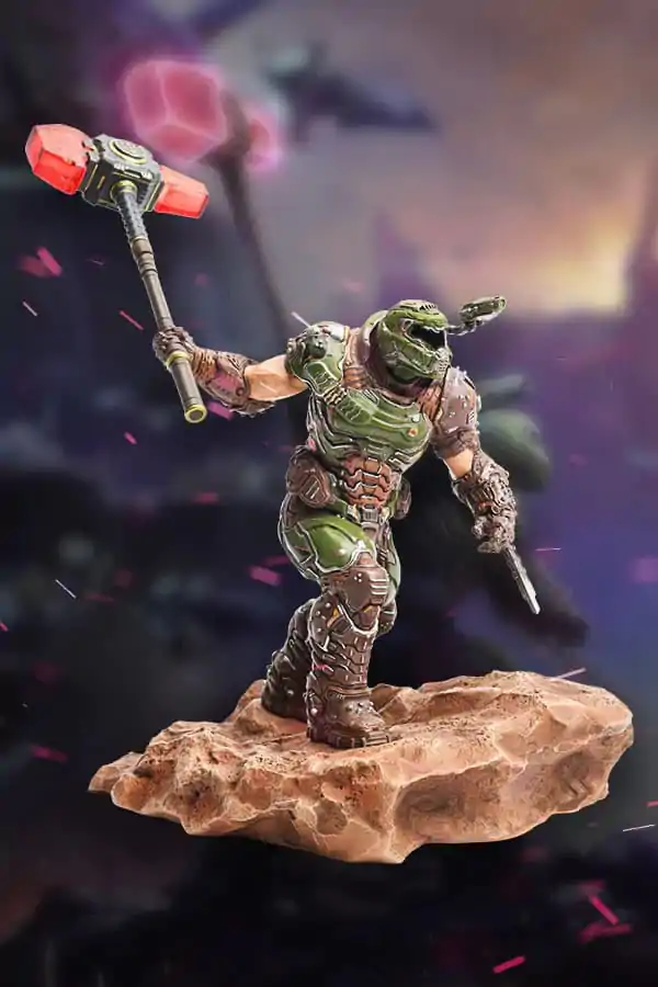 Doom Eternal Statue Doom Slayer 15 cm Produktfoto