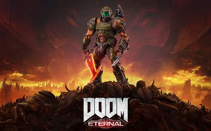 Doom Eternal Figma Actionfigur Doom Slayer 16 cm Produktfoto