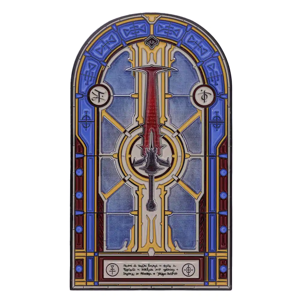 Doom Metallbarren Crucible Sword Stained Glass Limited Edition termékfotó