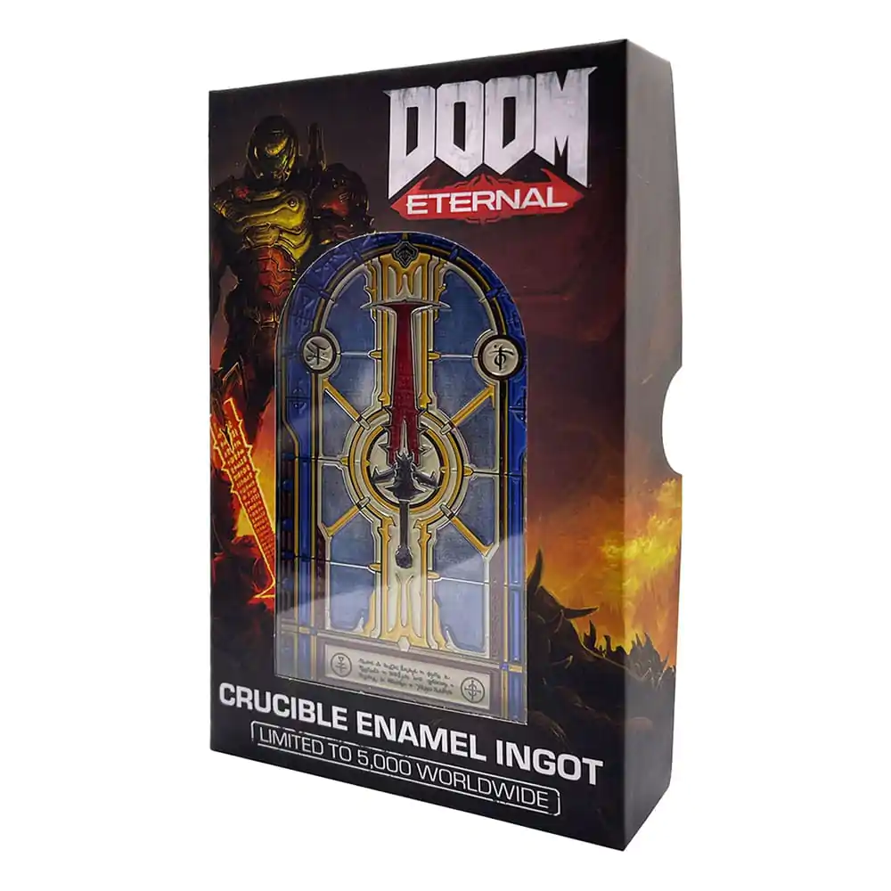 Doom Metallbarren Crucible Sword Stained Glass Limited Edition termékfotó