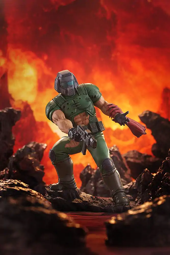 Doom Pop Up Parade PVC-Statue Doom Marine 17 cm Produktfoto