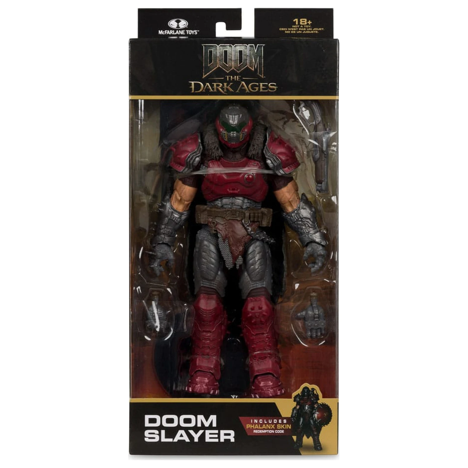 Doom: The Dark Ages Action-Figur Doom Slayer (Phalanx Skin) 18 cm Produktfoto