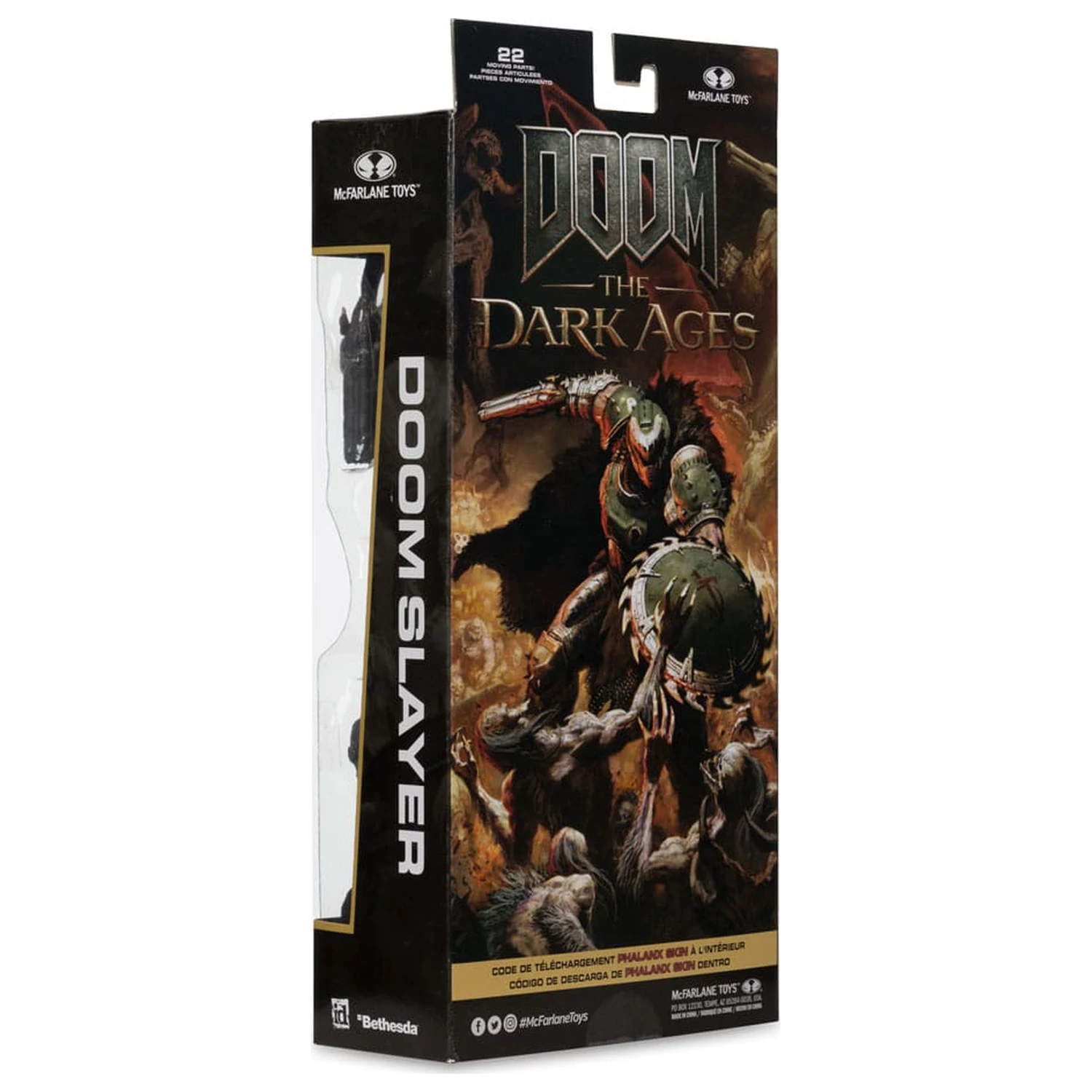 Doom: The Dark Ages Action-Figur Doom Slayer (Phalanx Skin) 18 cm Produktfoto