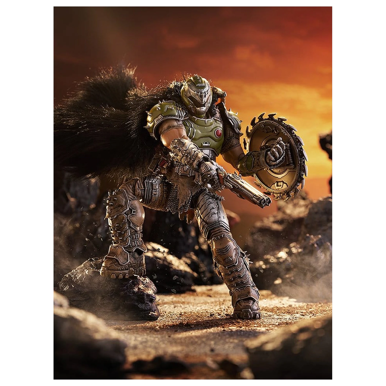 Doom: The Dark Ages Figma Actionfigur Doom Slayer 17 cm Produktfoto