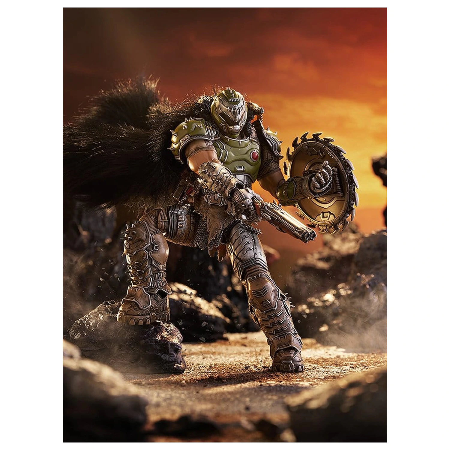 Doom: The Dark Ages Figma Actionfigur Doom Slayer DX Ver. 17 cm Produktfoto